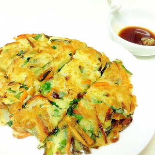 韓国 カリッモチッ野菜のチヂミ ヤッチェヂョン